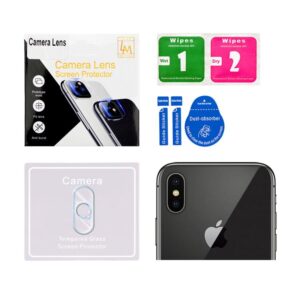 Szkło ochronne na kamerę Lead Mutual Apple iPhone X | iPhone XS | iPhone XS Max - 22 x 9 mm
